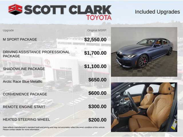 Used 2023 BMW 540i w/ M Sport Package RWD image 4