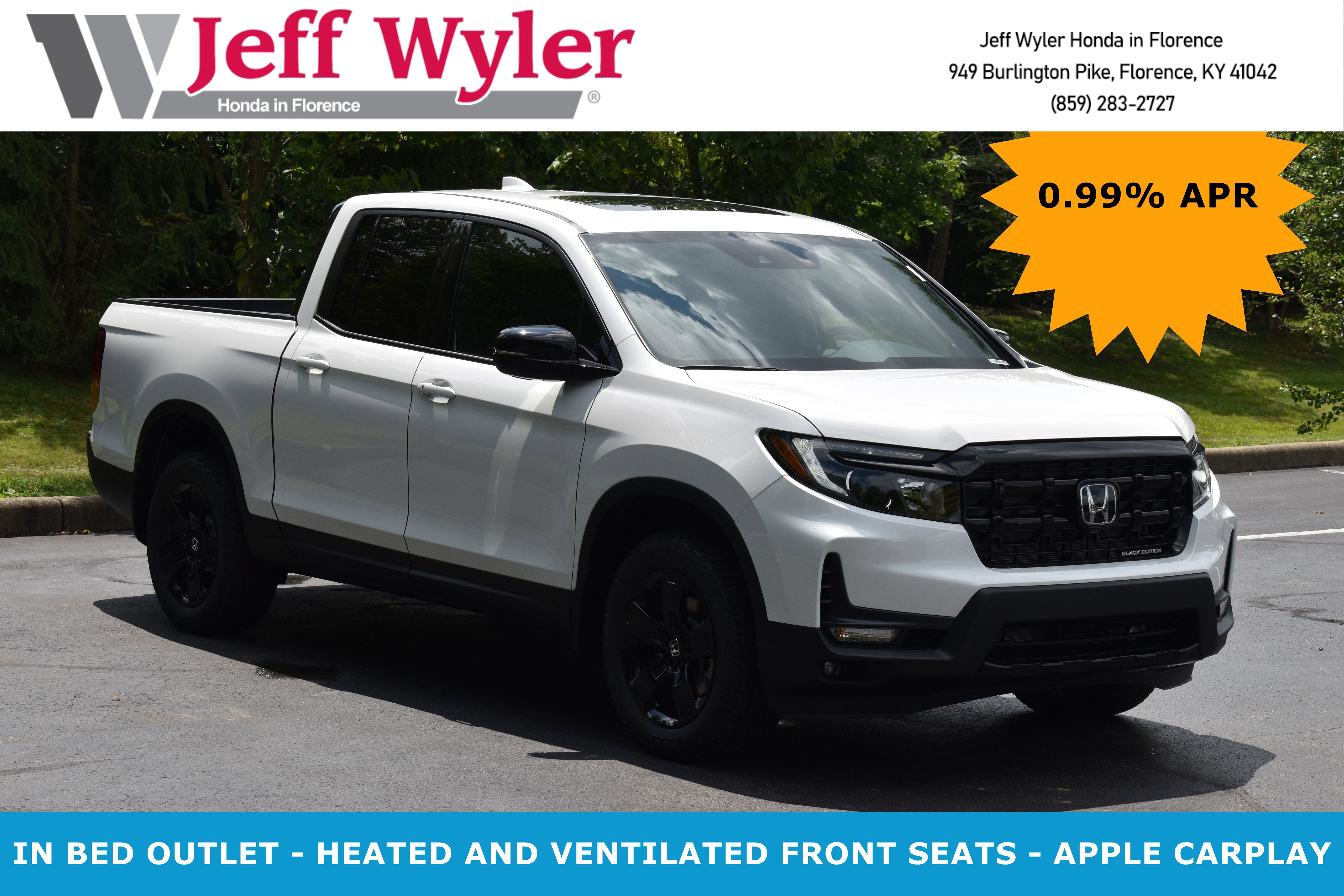 New 2025 Honda Ridgeline Black Edition