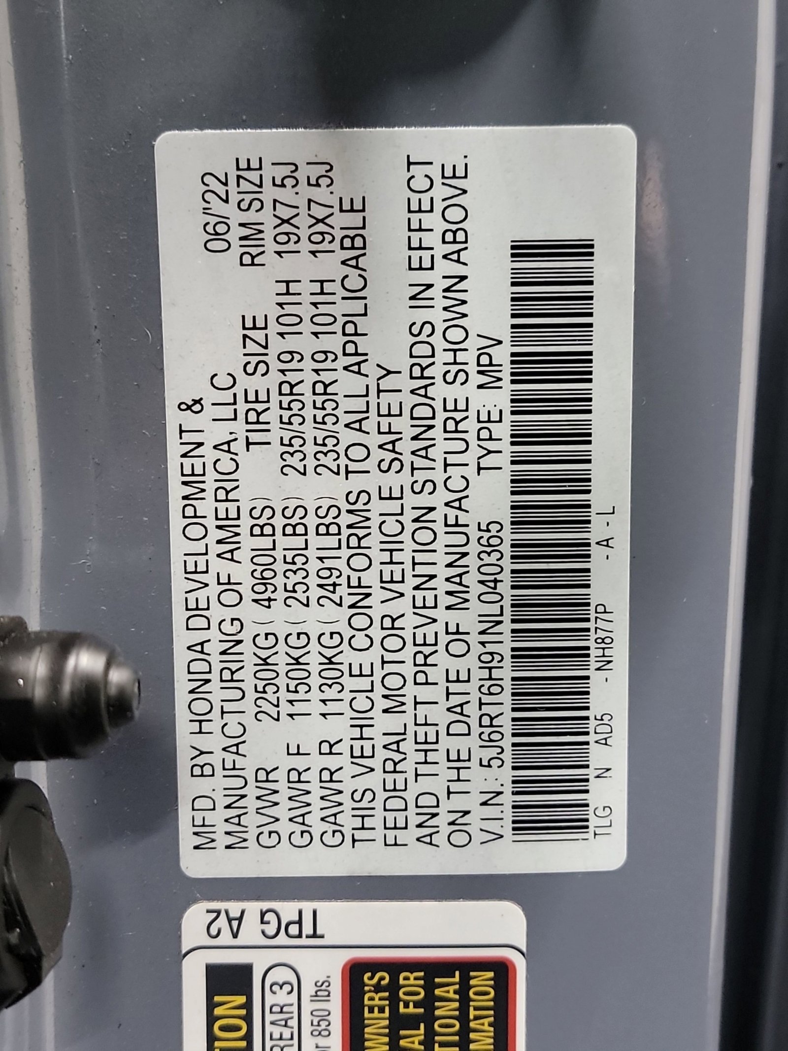 Certified 2022 Honda CR-V Touring image 33