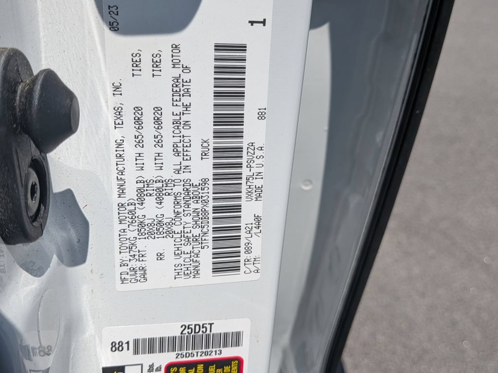 Used 2023 Toyota Tundra Platinum AWD/4WD image 26