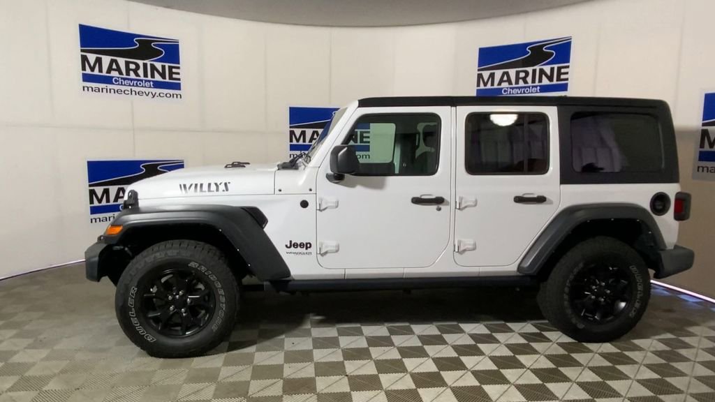 Used 2022 Jeep Wrangler Unlimited Sport AWD/4WD image 7