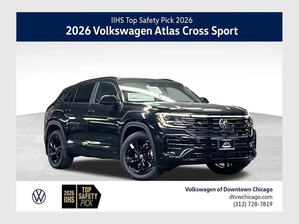 New 2026 Volkswagen Atlas Cross Sport SEL R-Line AWD/4WD 360° Tour