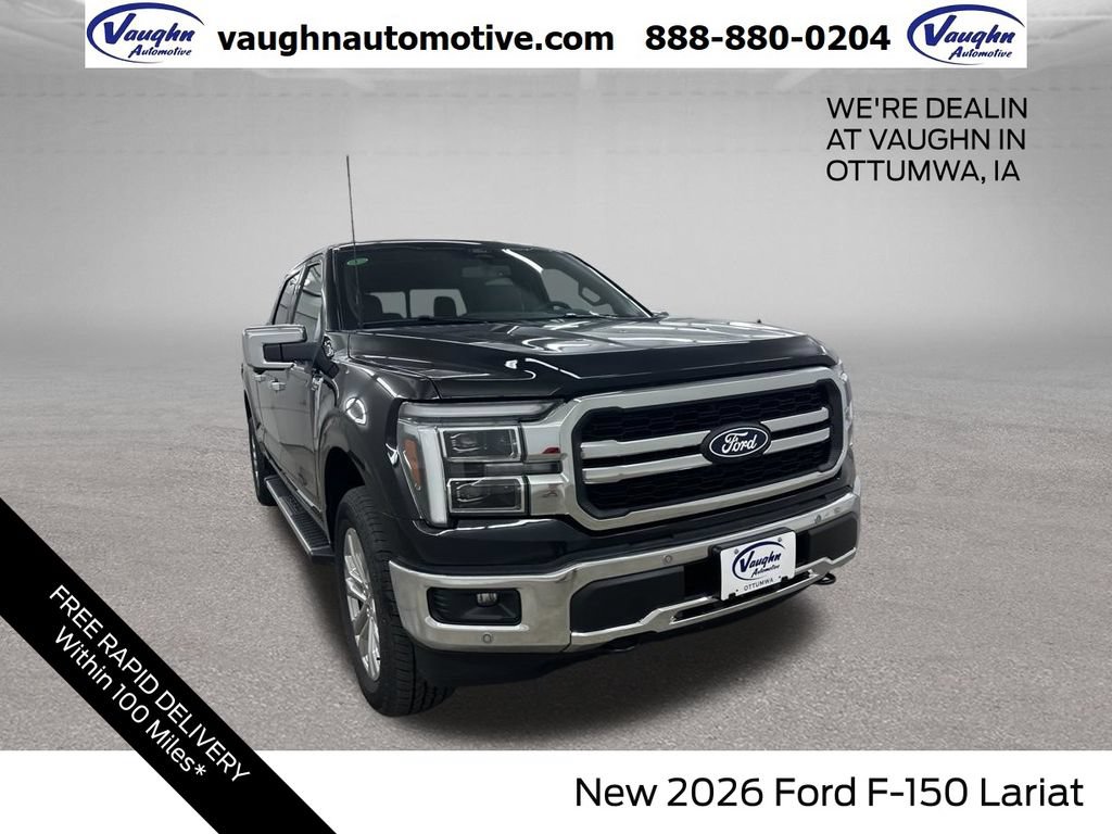 New 2026 Ford F150 Lariat w/ Equipment Group 502A High