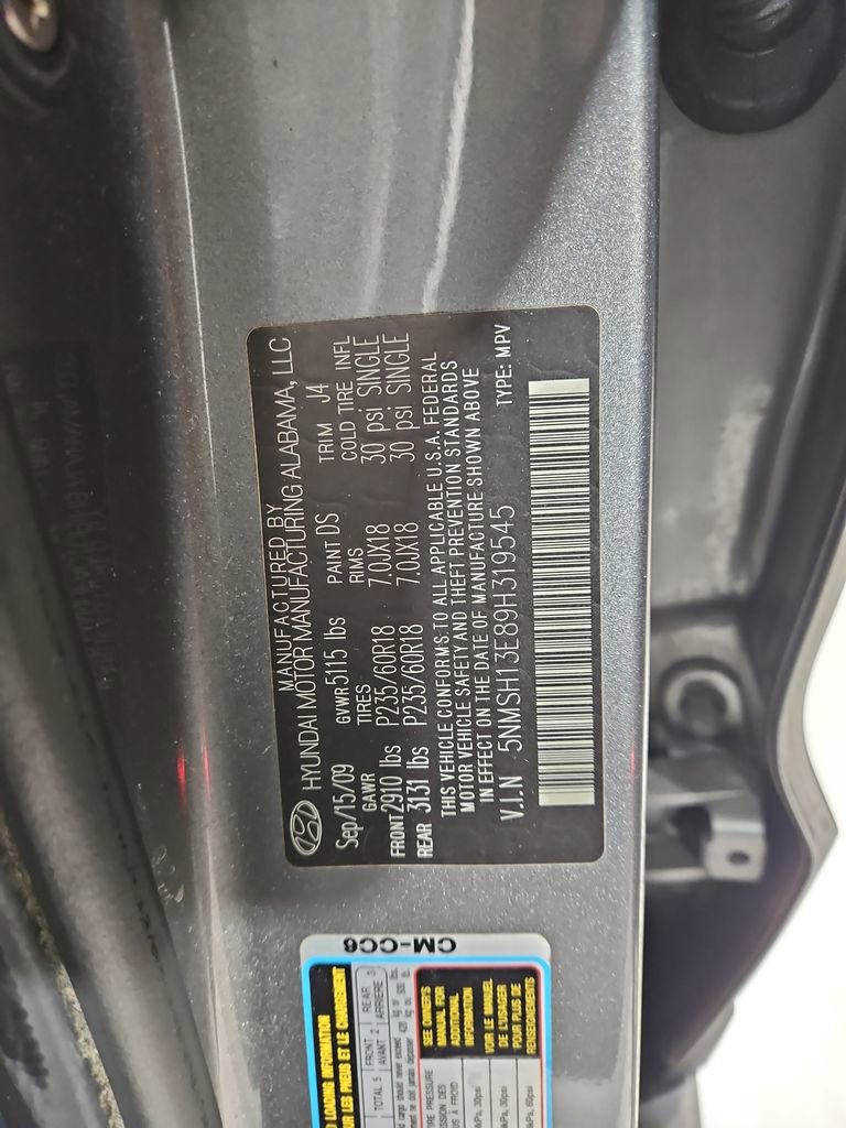 Used 2009 Hyundai Santa Fe SE image 28