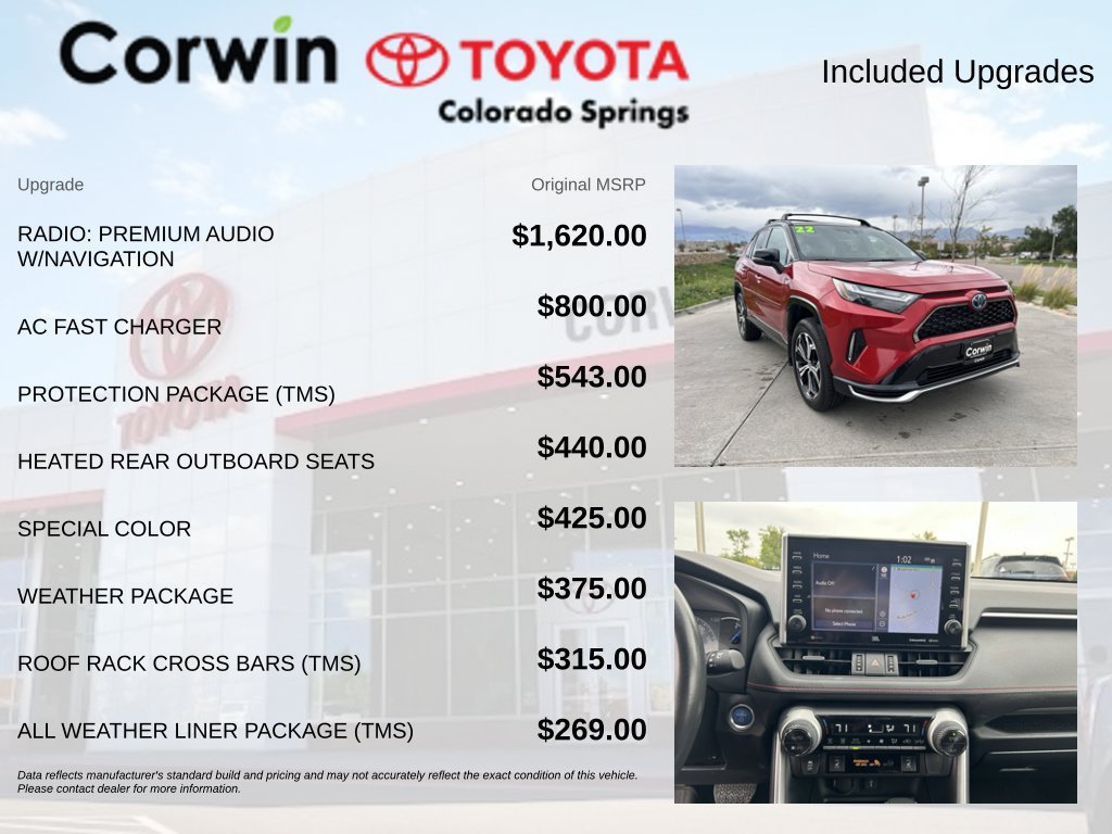 Used 2022 Toyota RAV4 XSE w/ Protection Package (TMS) AWD/4WD image 4