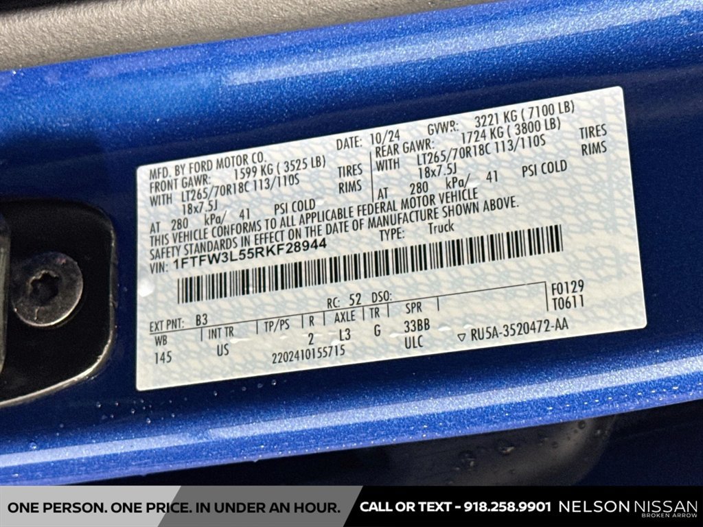 Used 2024 Ford F150 XLT w/ Equipment Group 302A MID AWD/4WD image 32