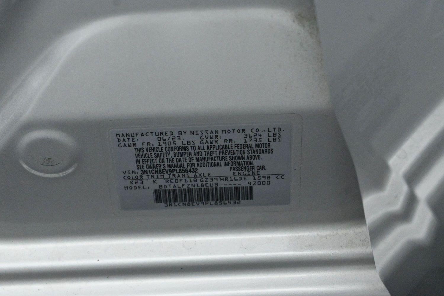 Used 2023 Nissan Versa SV FWD image 34