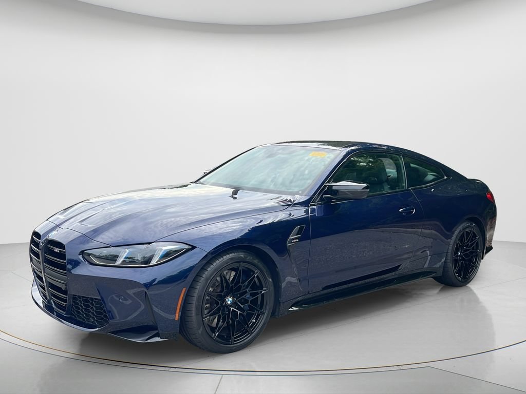 Certified 2025 BMW M4 Coupe w/ Executive Package RWD image 1