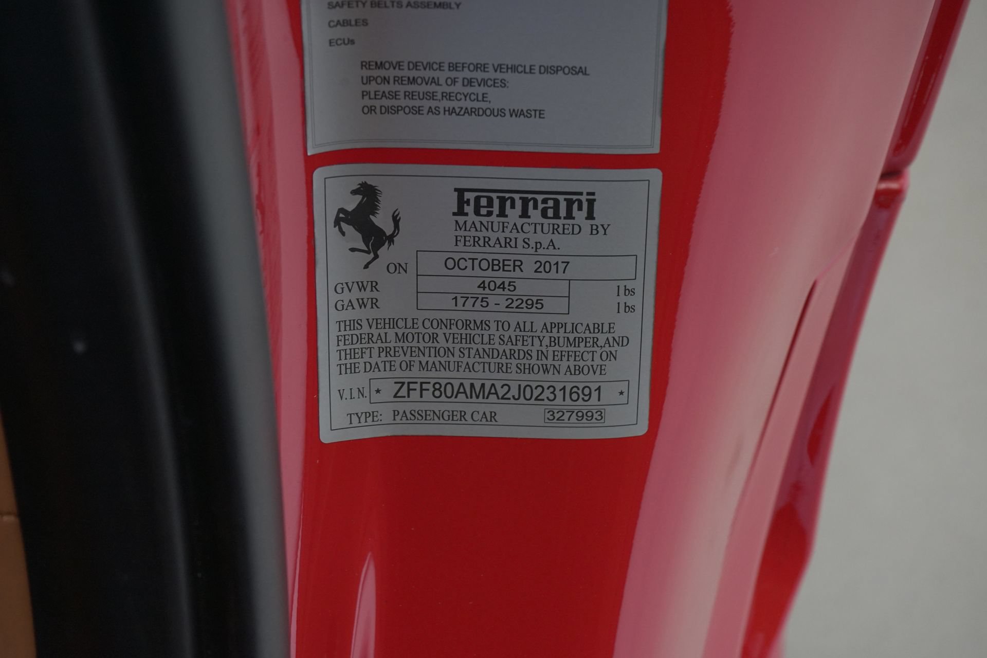 Used 2018 Ferrari 488 Spider RWD image 28