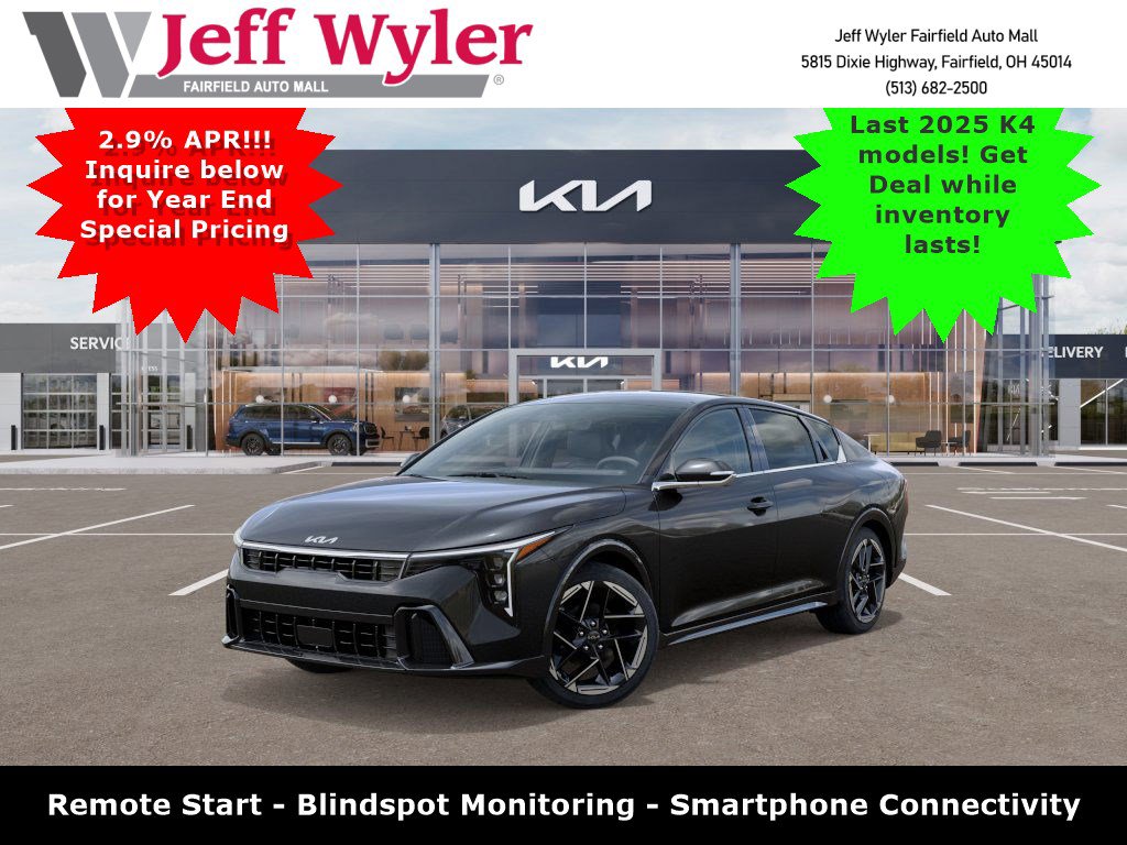 New 2025 Kia K4 GT-Line
