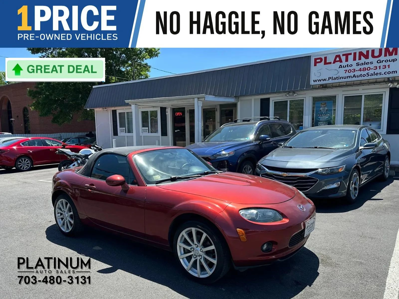 Used 2008 MAZDA MX-5 Miata Touring RWD image 1