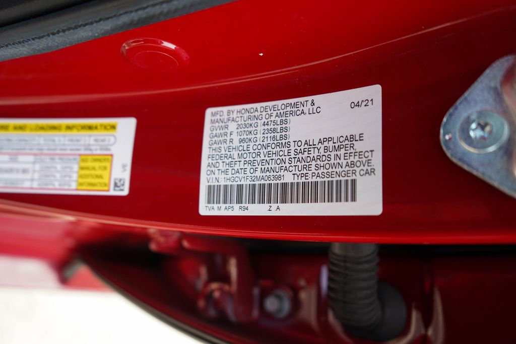 Used 2021 Honda Accord Sport image 38