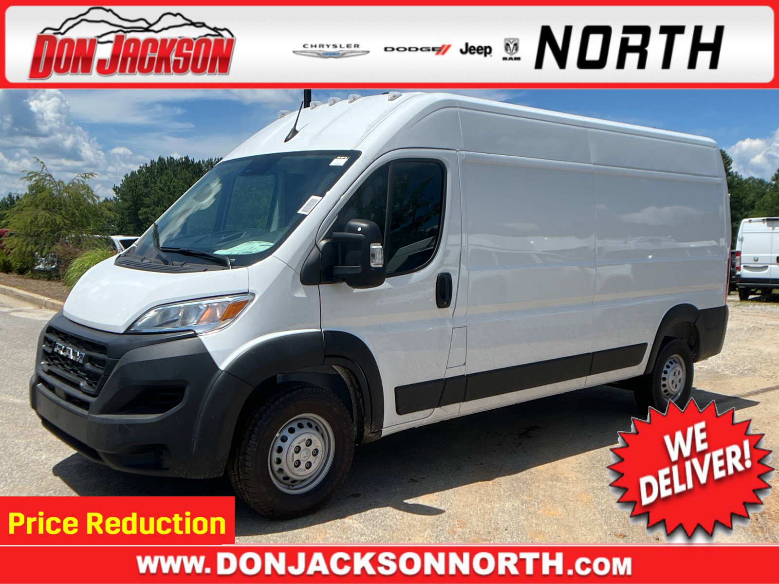 New 2025 RAM ProMaster 2500