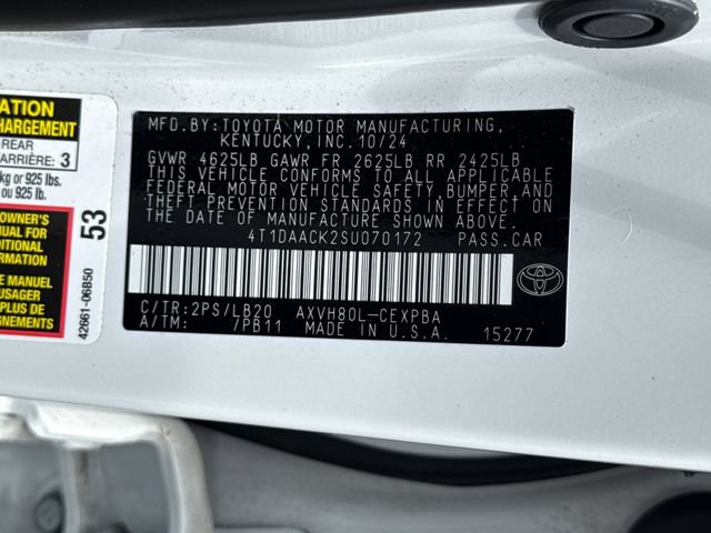 Certified 2025 Toyota Camry XSE FWD image 24