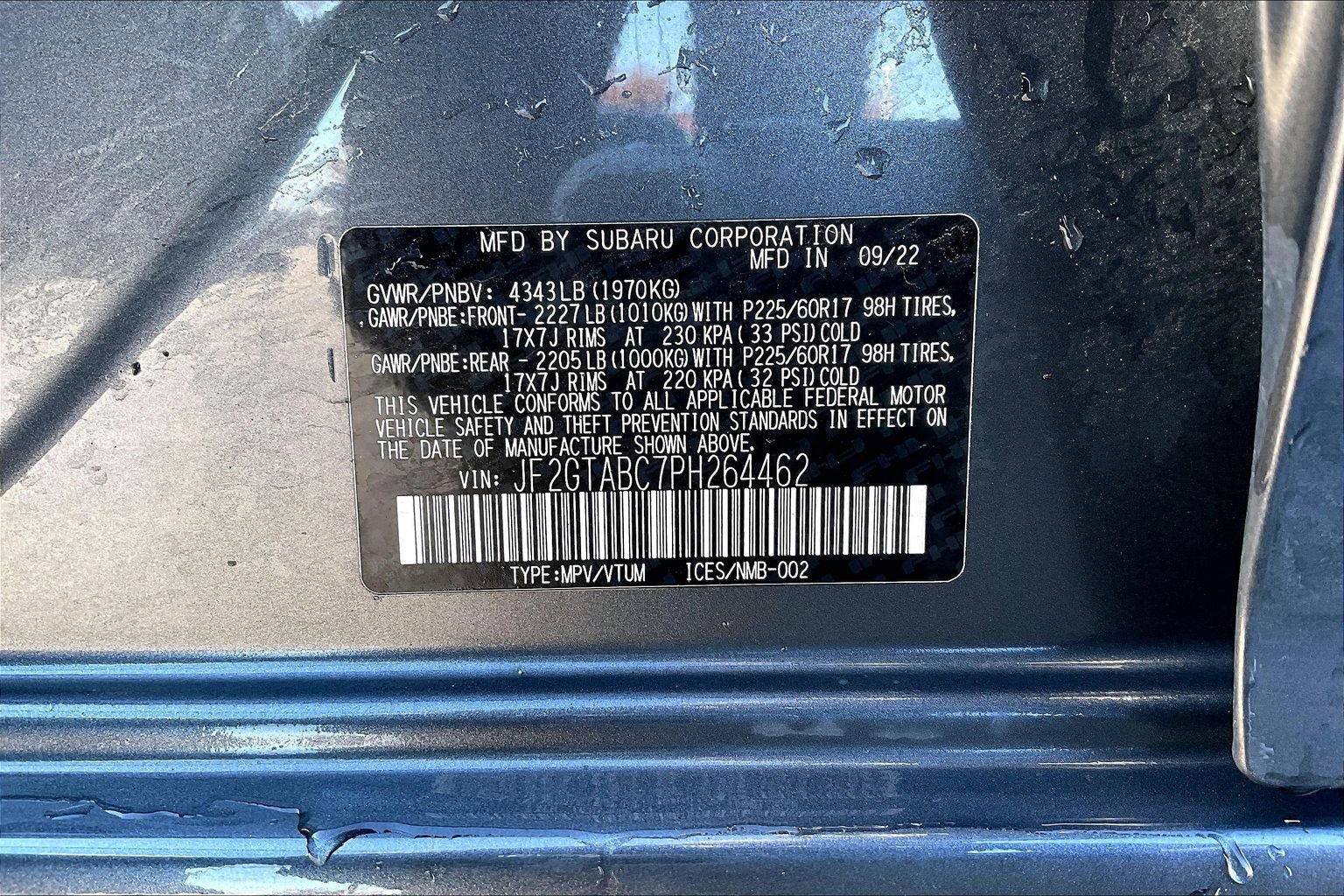 Certified 2023 Subaru Crosstrek 2.0i image 21