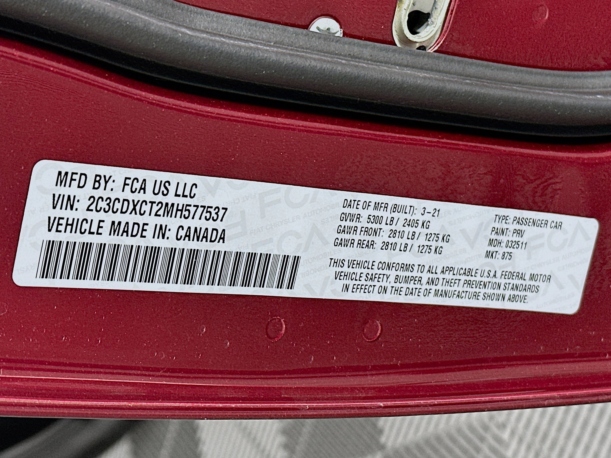 Used 2021 Dodge Charger R/T image 12