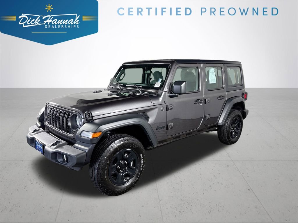 Certified 2025 Jeep Wrangler Sport image 1