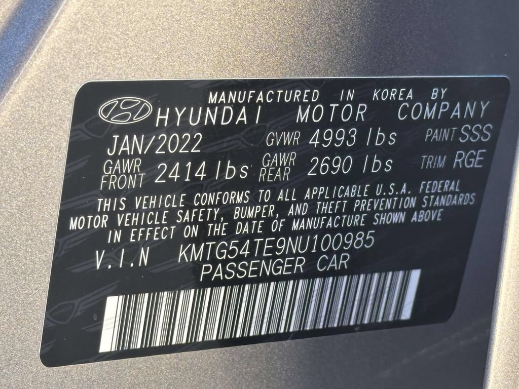 Used 2022 Genesis G70 3.3T w/ Sport Advanced Package AWD/4WD image 35