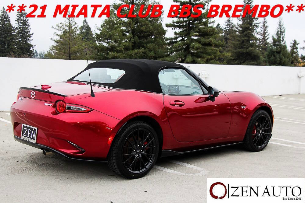 Used 2021 MAZDA MX-5 Miata Club w/ Brembo/BBS Recaro Package image 8