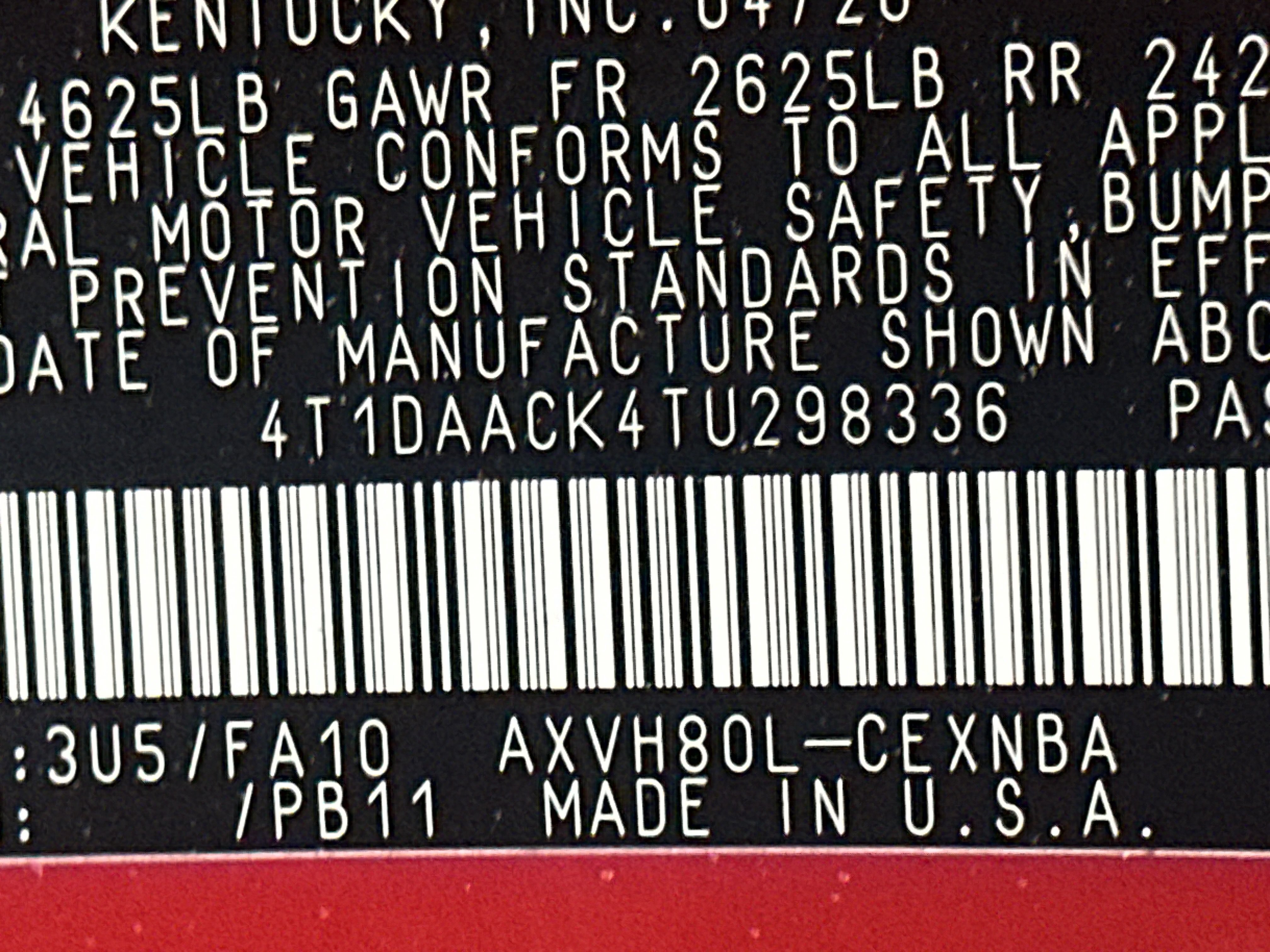 Used 2026 Toyota Camry LE FWD image 31