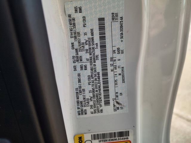 Used 2022 Ford Ranger XL w/ Equipment Group 101A High image 33