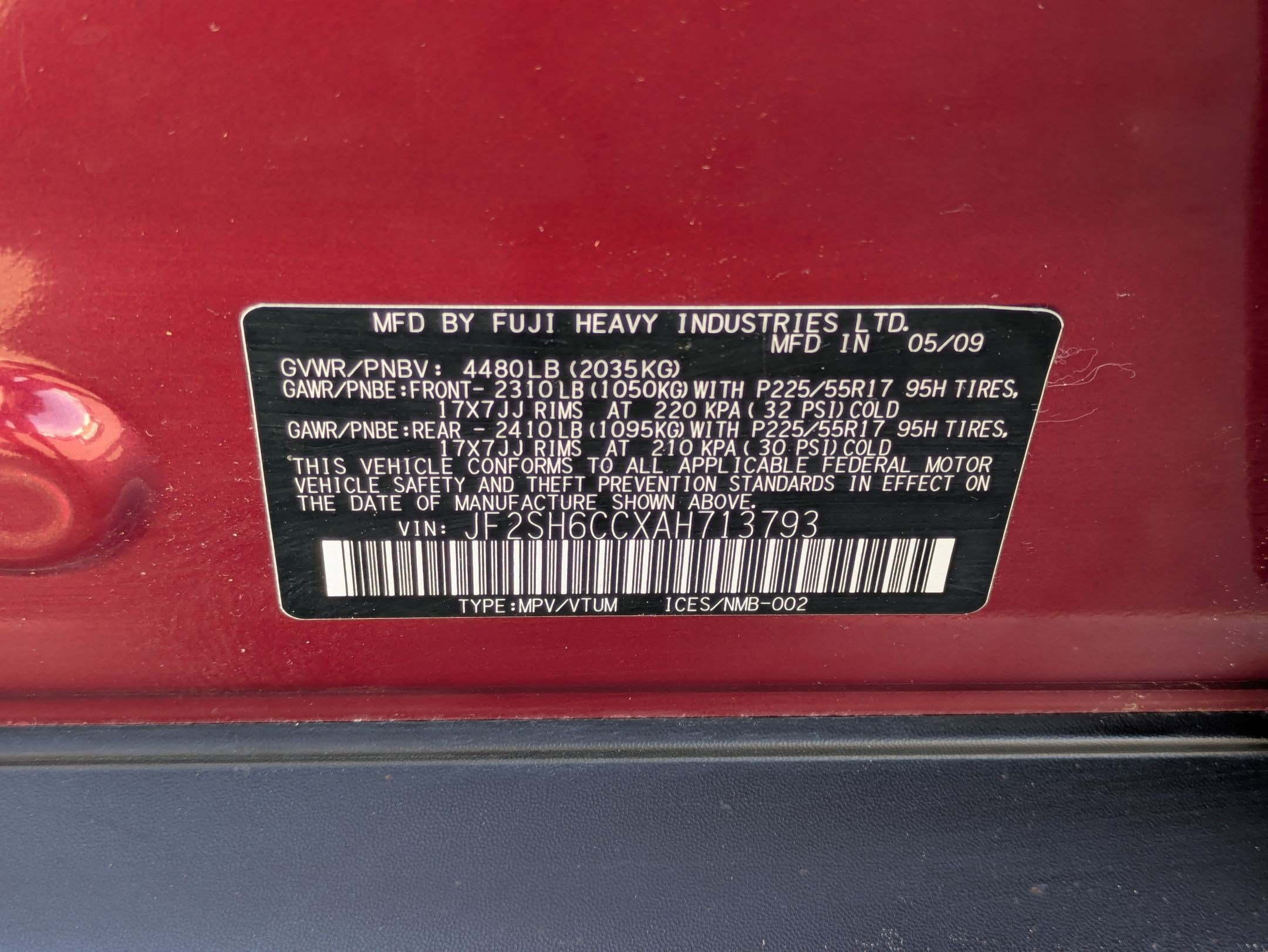 Used 2010 Subaru Forester 2.5X Premium AWD/4WD image 32