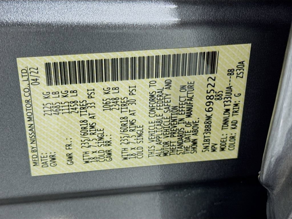 Used 2022 Nissan Rogue SV image 39