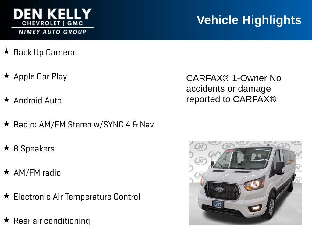 Used 2024 Ford Transit 350 XLT RWD image 5