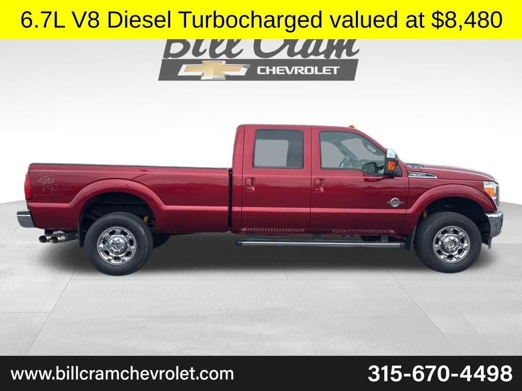 Used 2016 Ford F350 Lariat w/ Lariat Ultimate Package AWD/4WD image 3