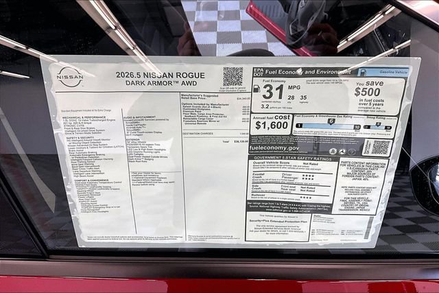 New 2026 Nissan Rogue SV image 39