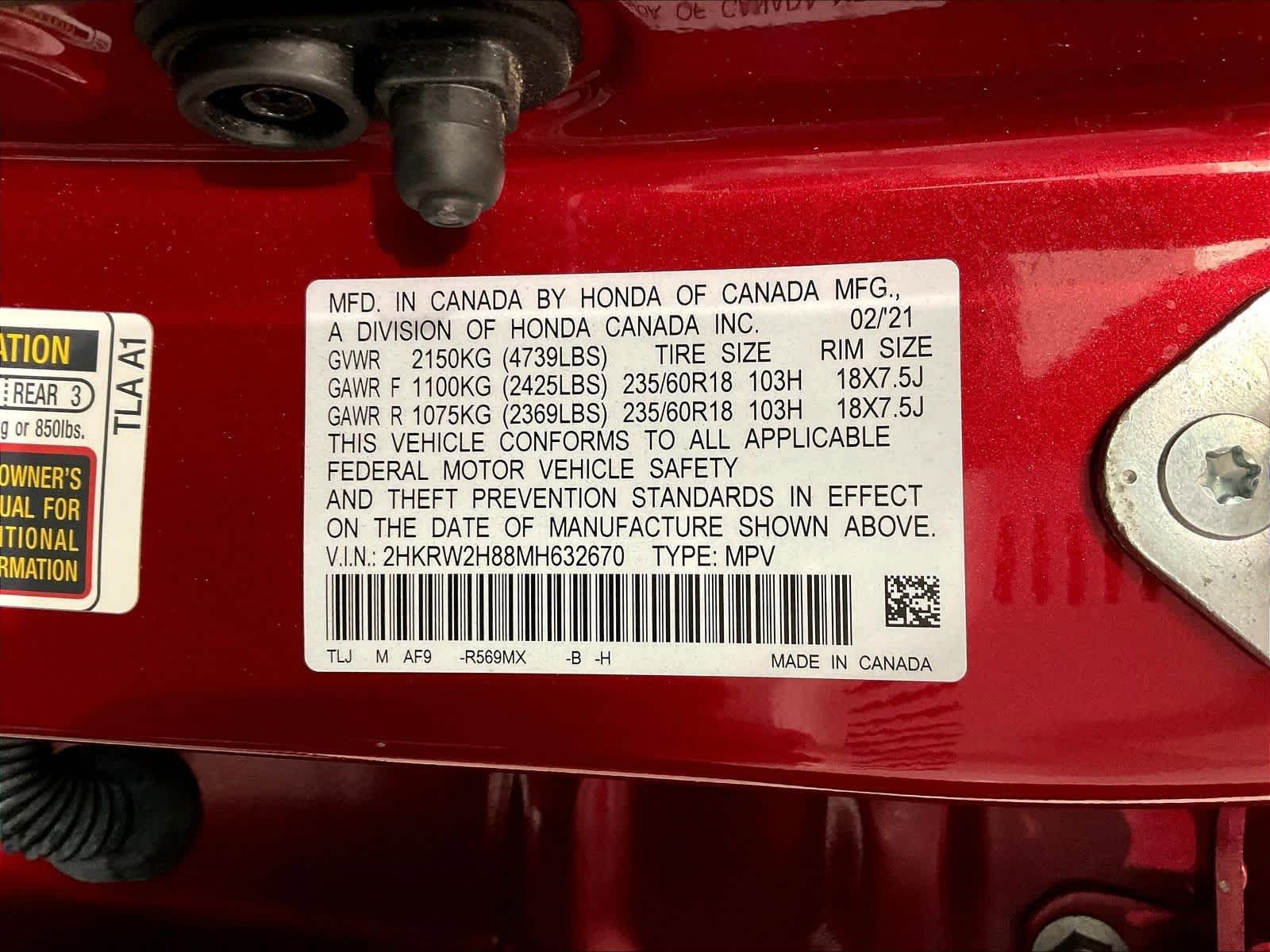 Used 2021 Honda CR-V EX-L image 36