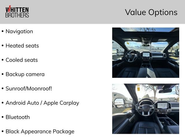 Used 2022 Ford F350 Lariat w/ Black Appearance Package image 2