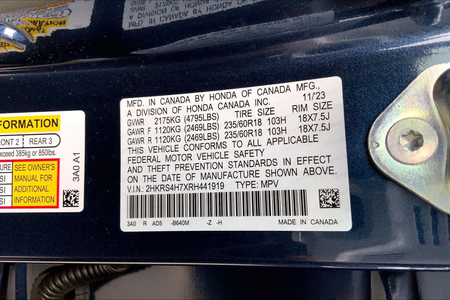 Used 2024 Honda CR-V EX-L image 34