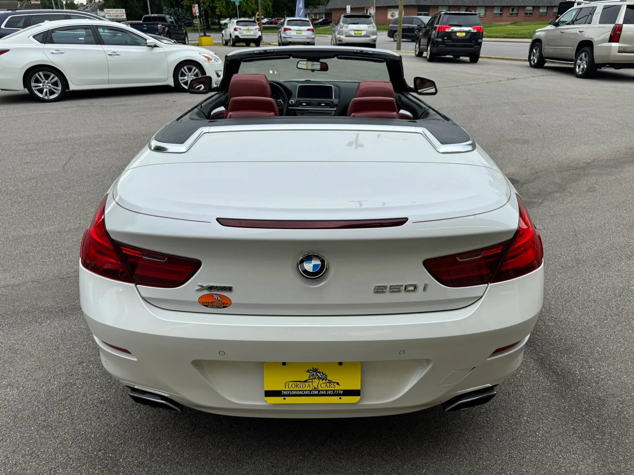 Used 2013 BMW 650i xDrive Convertible AWD/4WD image 7