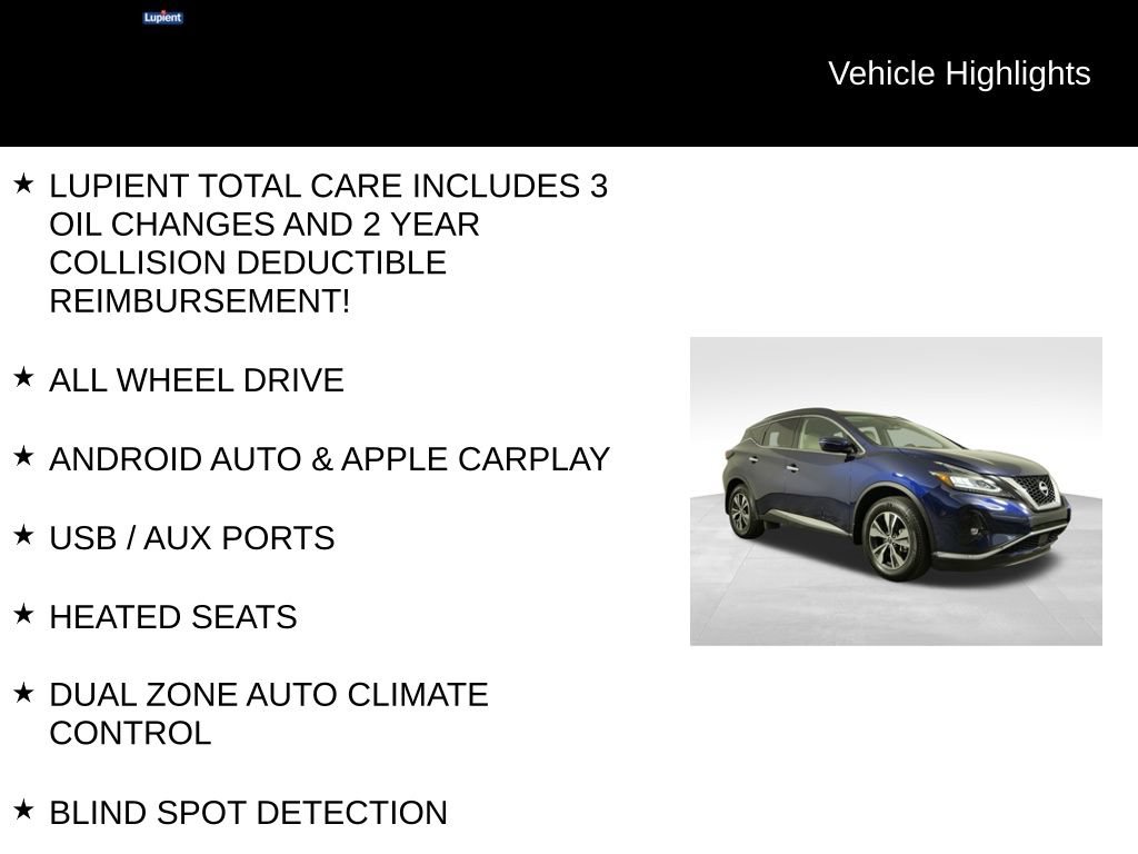 Used 2024 Nissan Murano SV AWD/4WD image 7