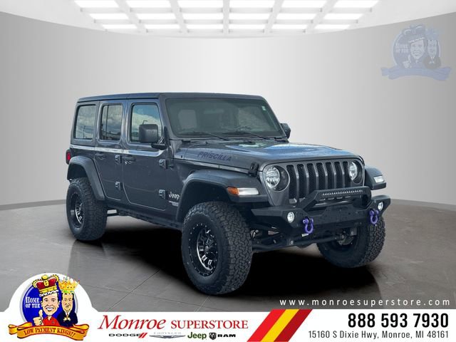 Certified 2020 Jeep Wrangler Unlimited Sport S