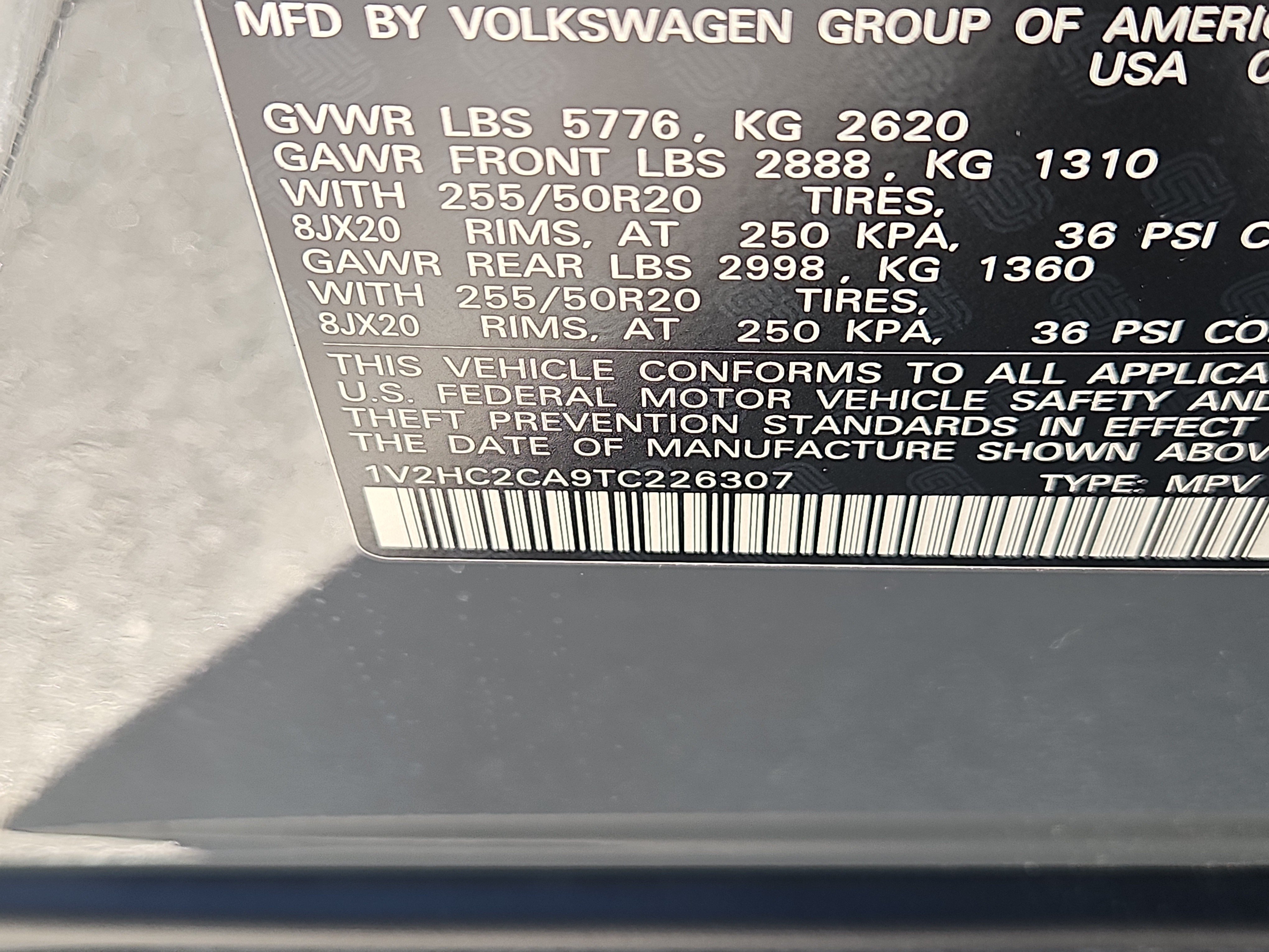New 2026 Volkswagen Atlas Cross Sport SE AWD/4WD image 5