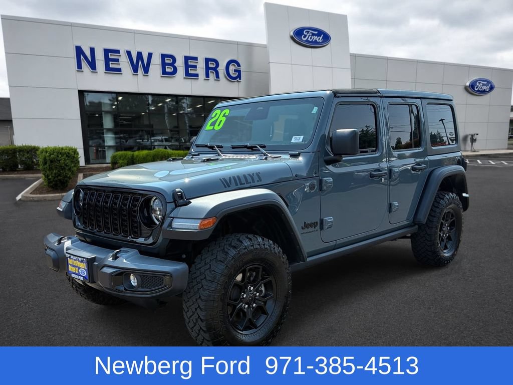 Used 2026 Jeep Wrangler Unlimited Sport AWD/4WD 360° Tour