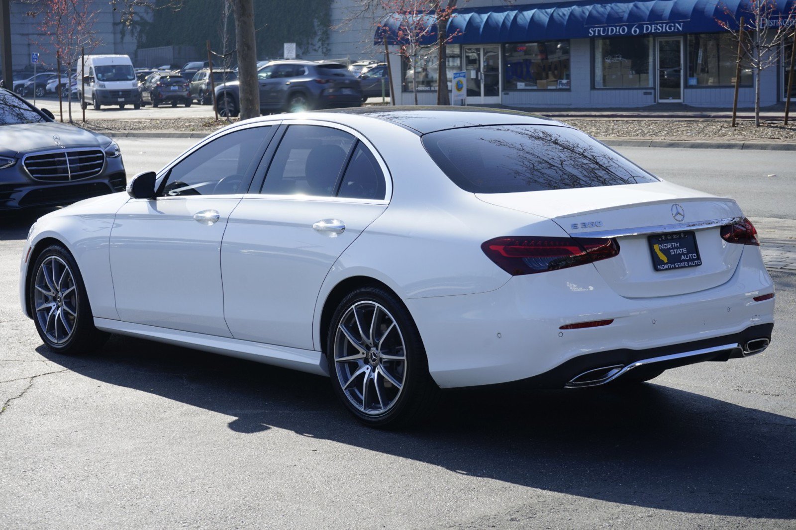 Used 2022 Mercedes-Benz E 350 Sedan w/ AMG Line Exterior image 11