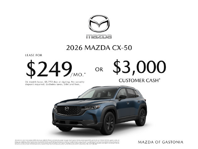 New 2026 MAZDA CX-50 AWD 2.5 S w/ Weather Package image 3