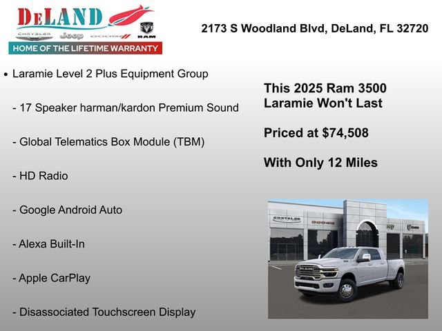New 2025 RAM 3500 Laramie image 30