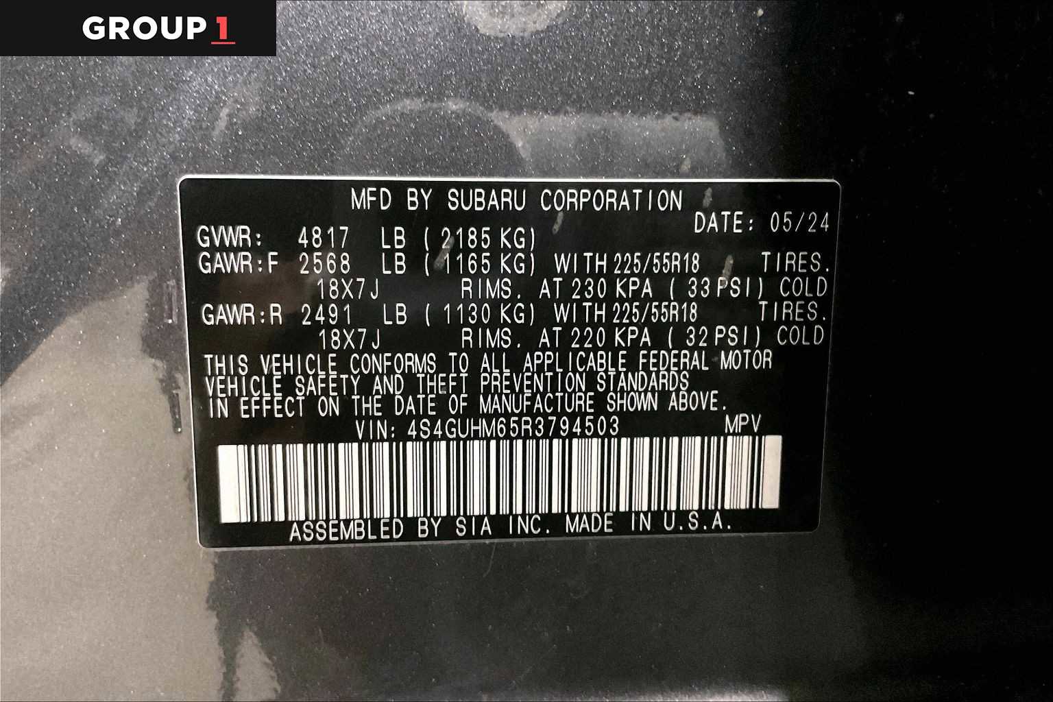 Certified 2024 Subaru Crosstrek 2.5i Limited AWD/4WD image 36