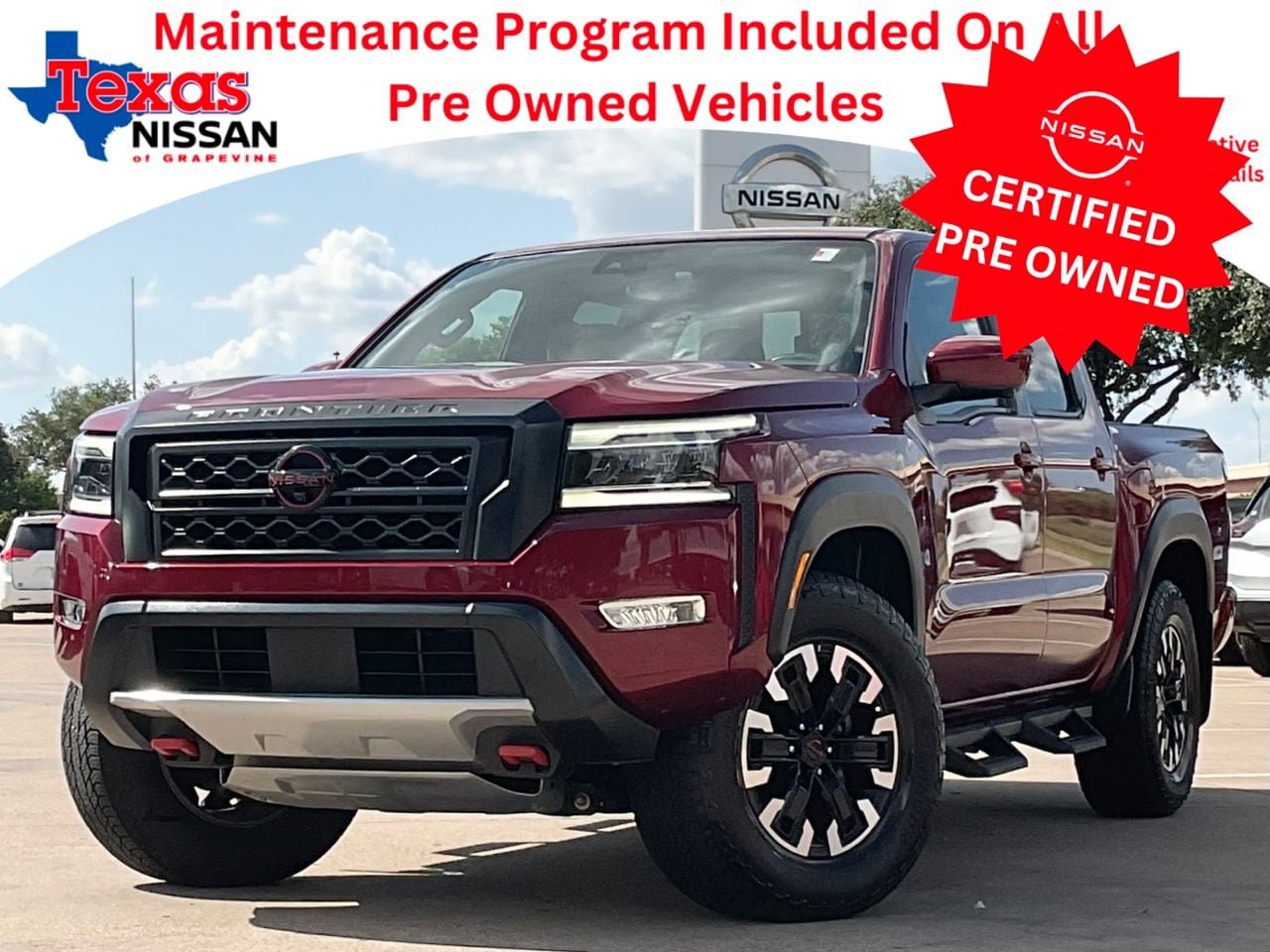 Certified 2023 Nissan Frontier PRO-4X w/ Pro Convenience Package AWD/4WD image 1