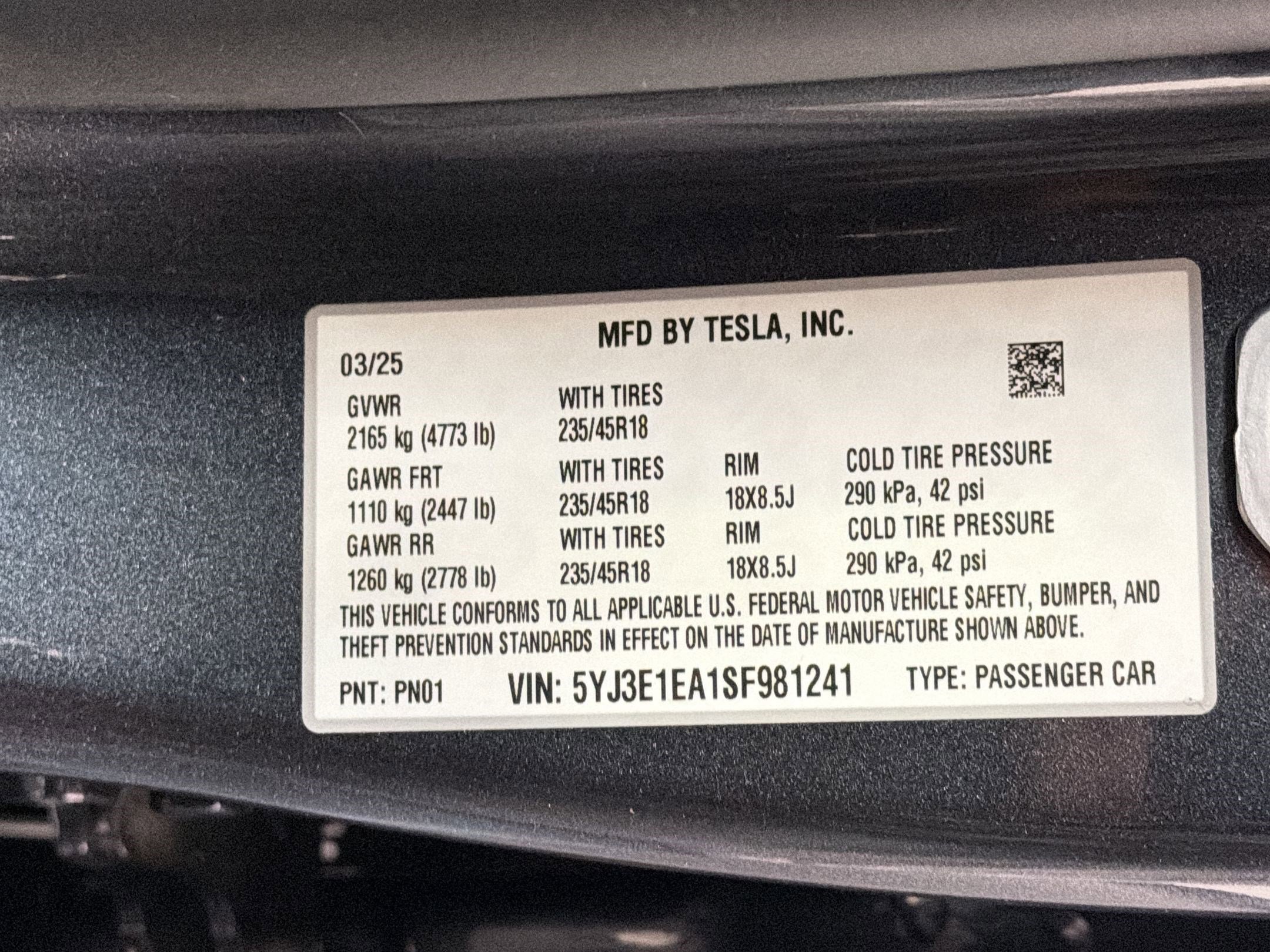 Used 2025 Tesla Model 3 Long Range RWD image 18