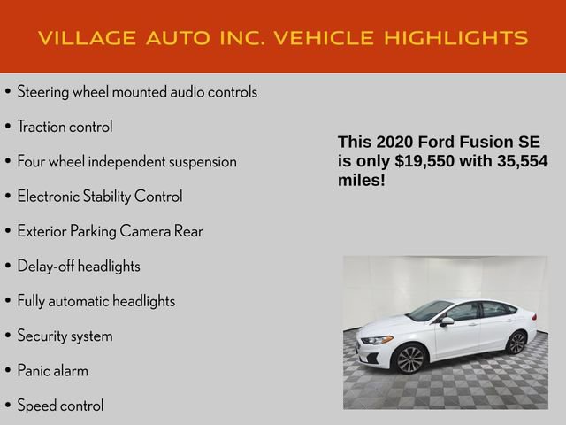 Used 2020 Ford Fusion SE image 21