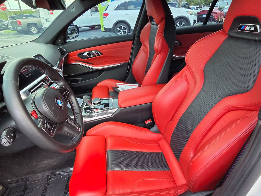 Used 2021 BMW M3 Competition w/ M Carbon Exterior Package RWD image 20