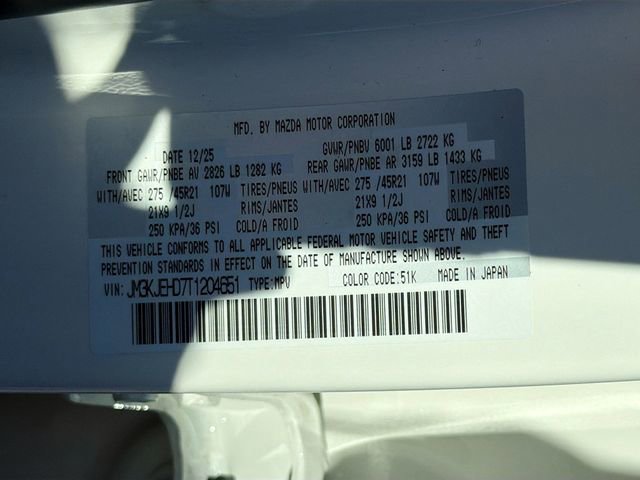 New 2026 MAZDA CX-70 3.3 Turbo w/ Premium Plus Pkg image 44