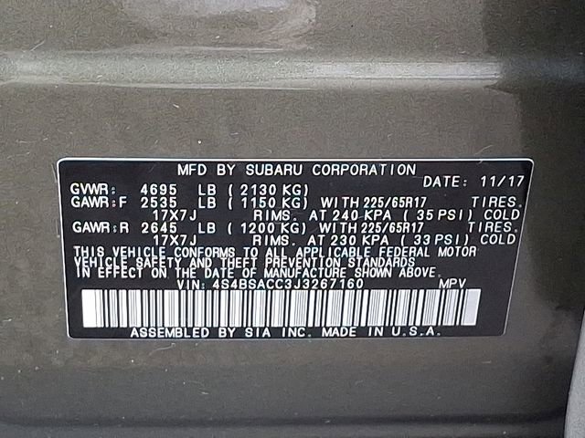 Used 2018 Subaru Outback 2.5i Premium image 26