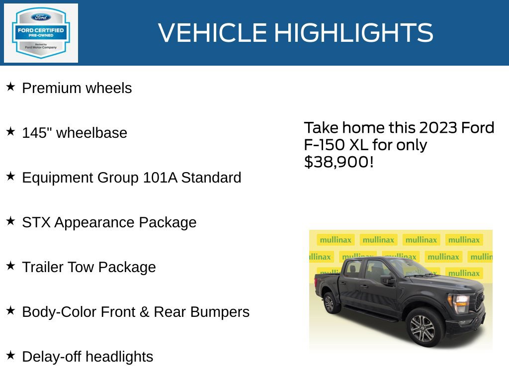 Used 2023 Ford F150 XL w/ STX Appearance Package AWD/4WD image 22