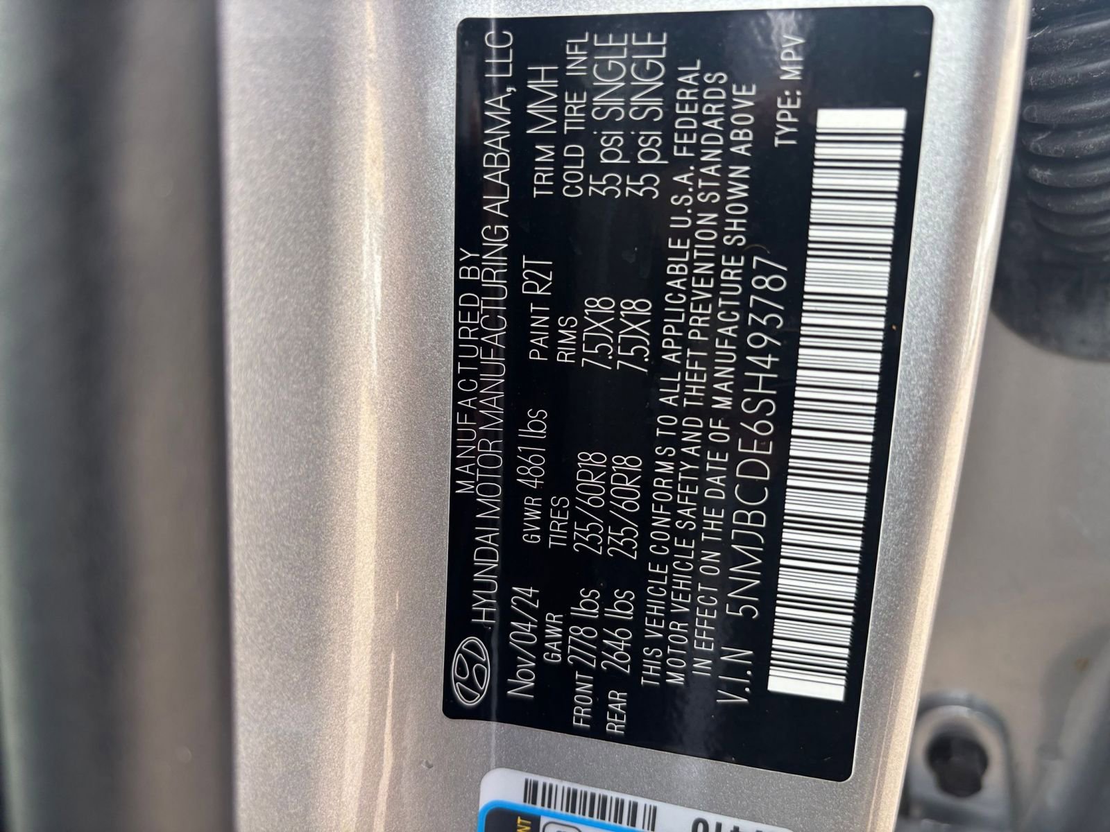 Used 2025 Hyundai Tucson SEL AWD/4WD image 30